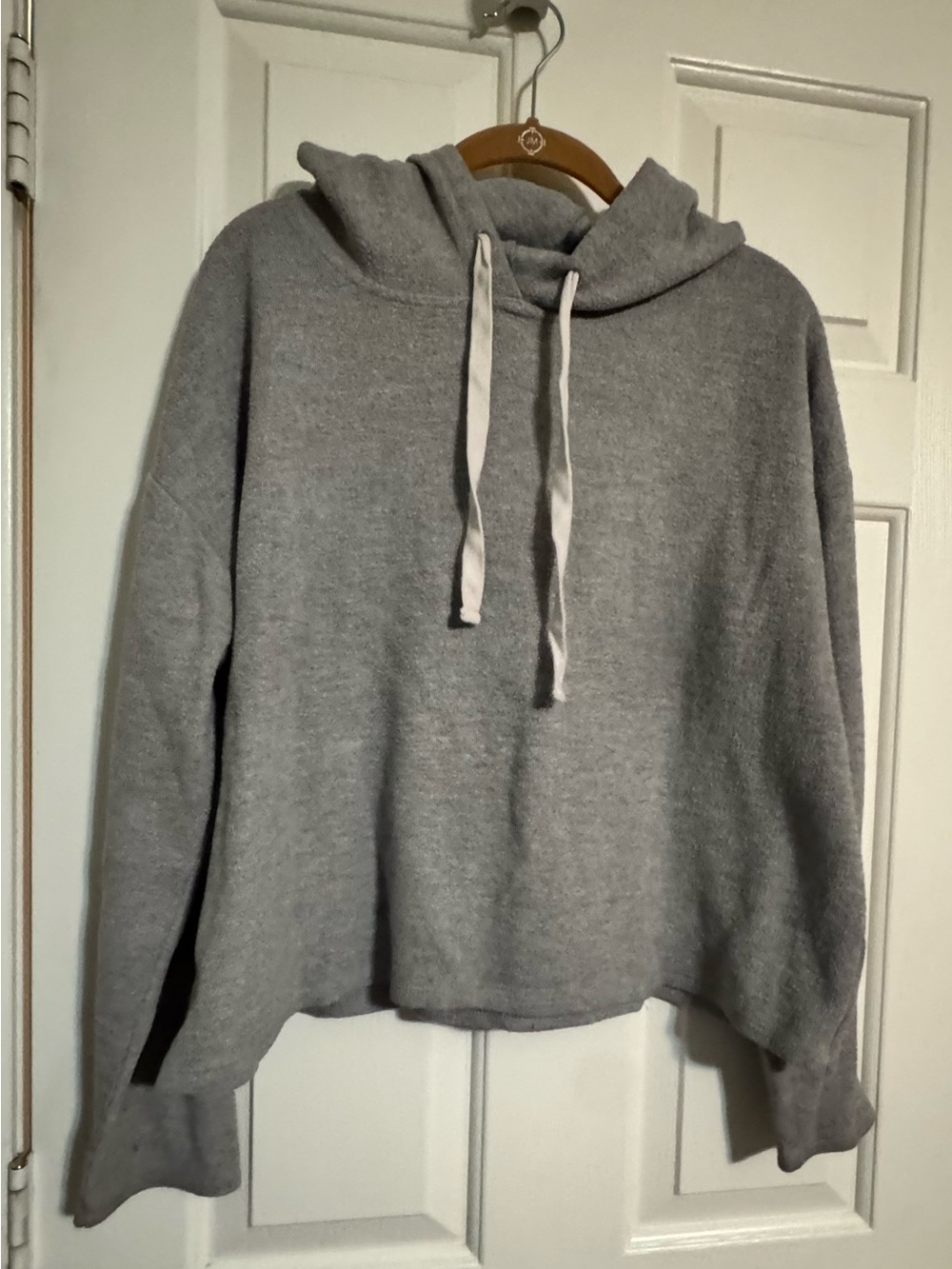 3/$15 Dip Heather Gray Hooded Pullover Sweatshirt